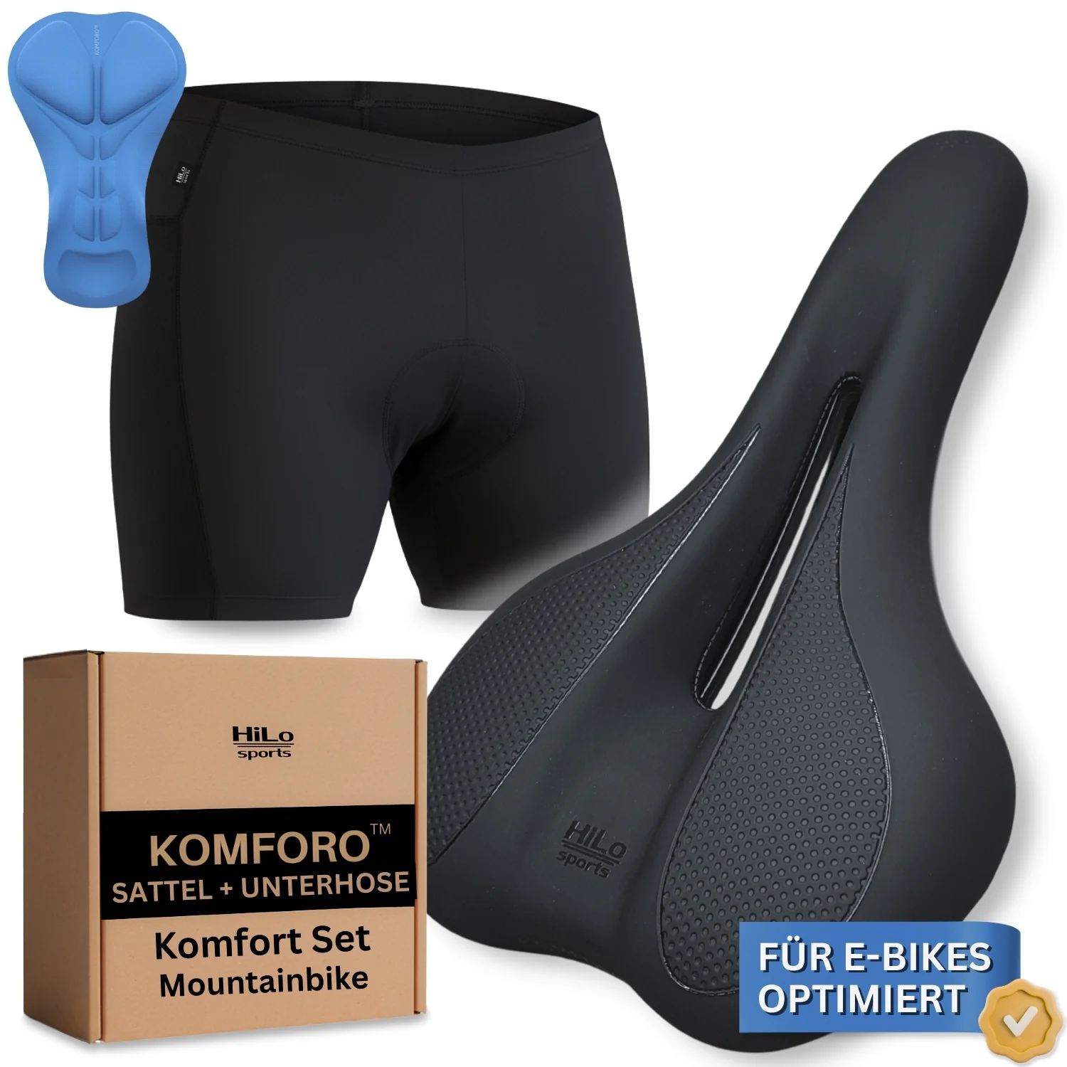 KOMFORO™ E-Bike & Fahrrad Sitzkomfort Set - Herren - Image 3
