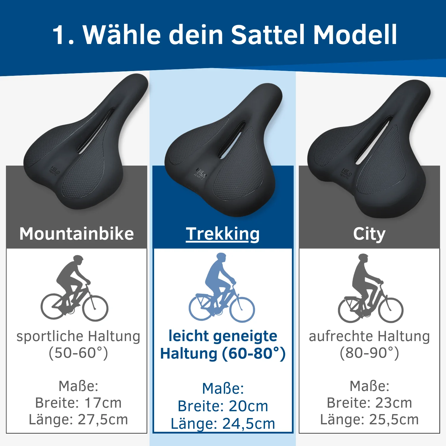 KOMFORO™ E-Bike & Fahrrad Sitzkomfort Set - Herren - Image 9