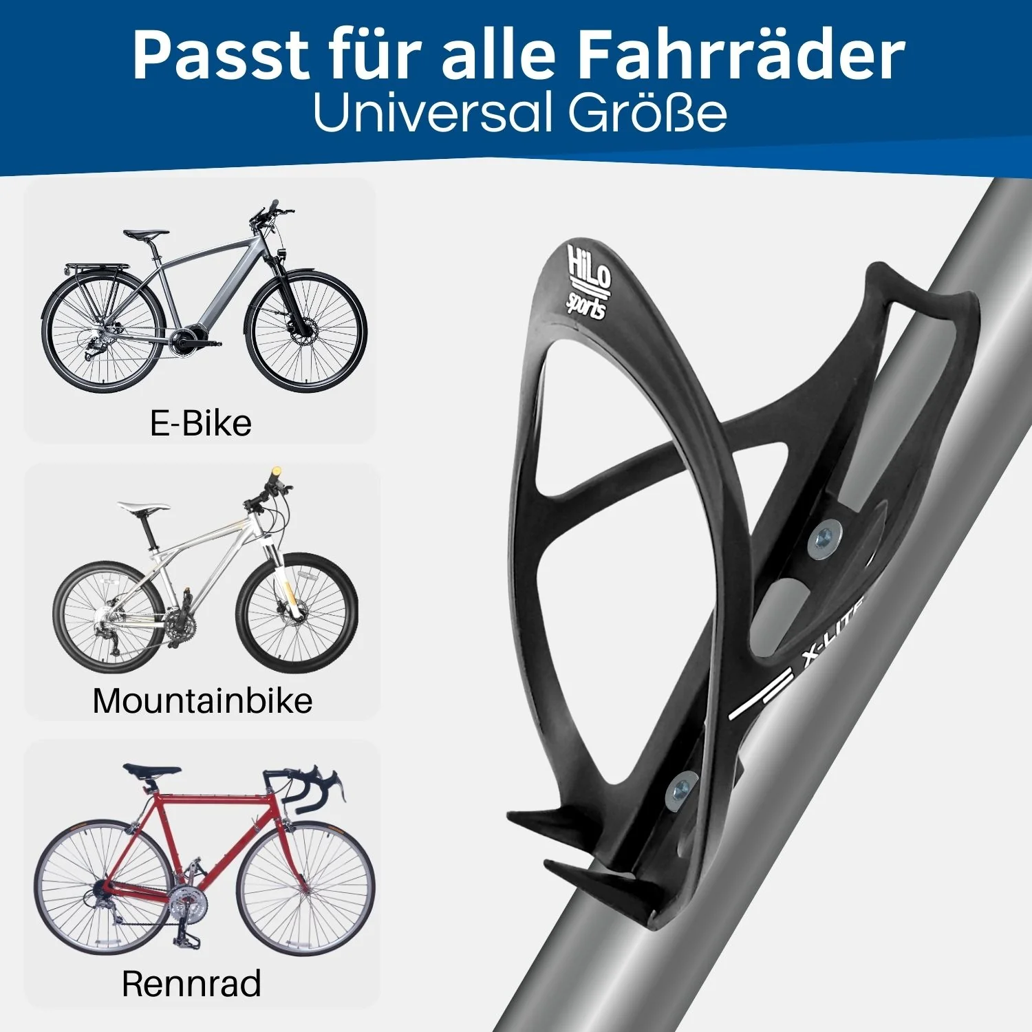 Fahrrad Flaschenhalter, Ultra fester Halt - Image 3