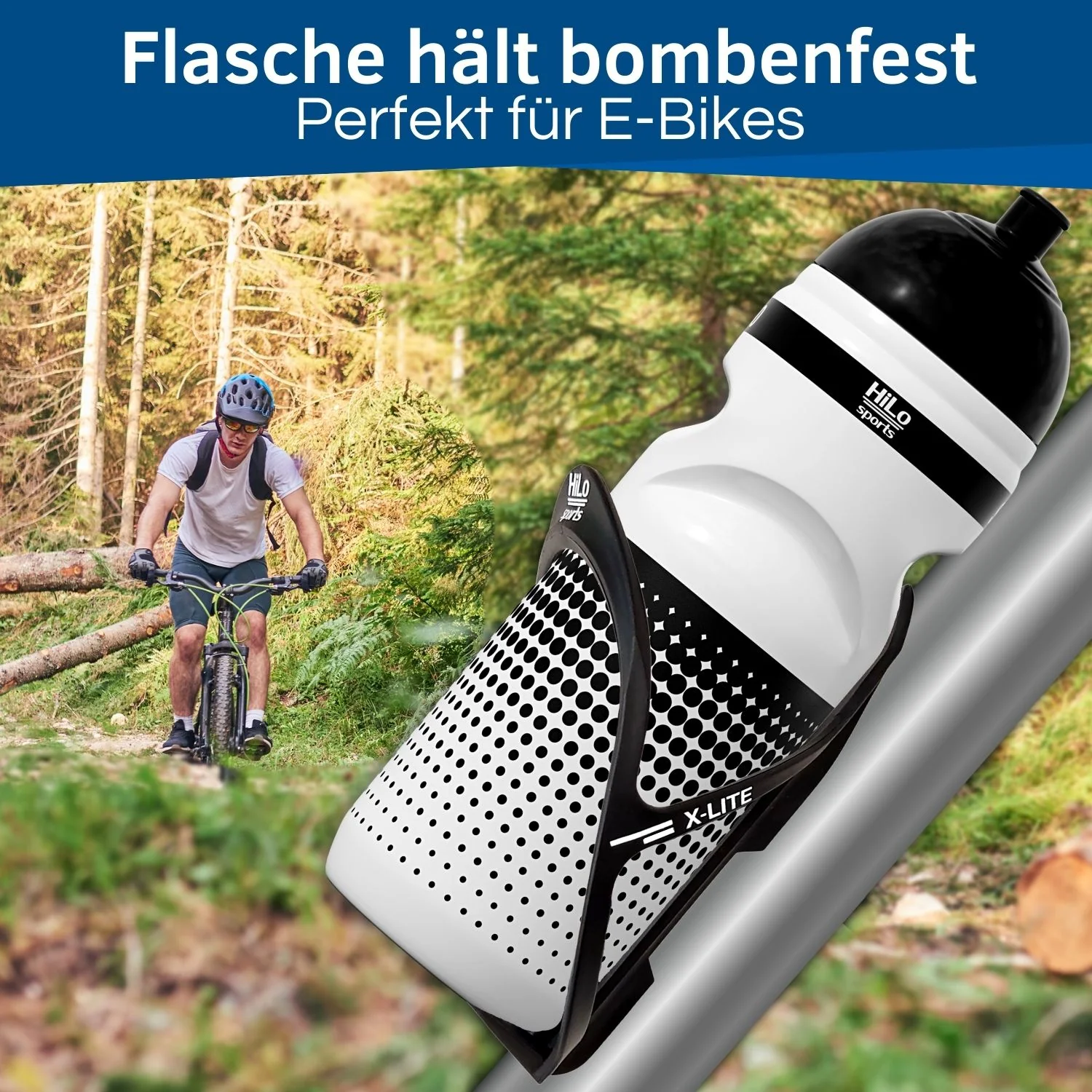 Fahrrad Flaschenhalter, Ultra fester Halt - Image 5