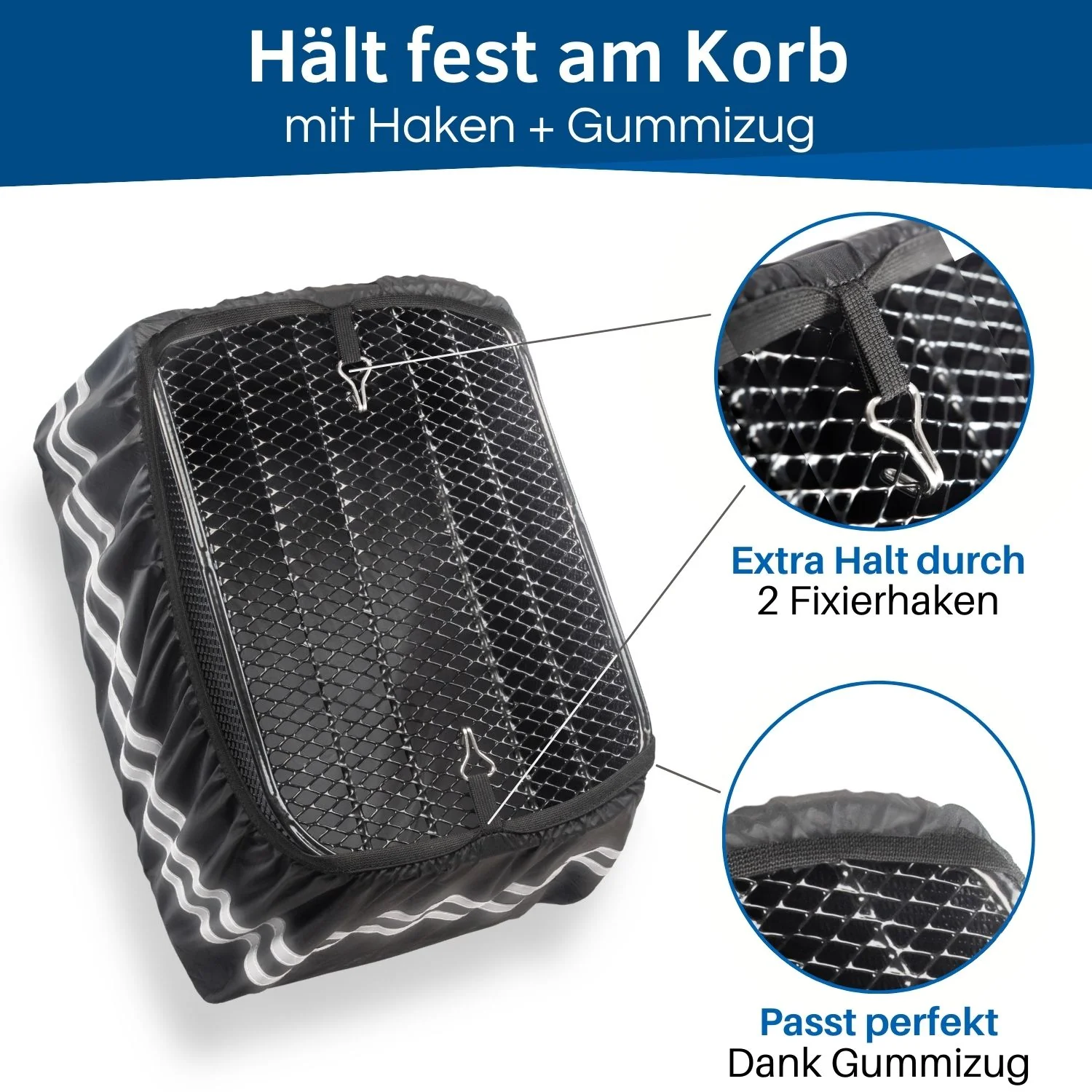 Fahrrad Korbabdeckung wasserdicht, hinten - Image 4