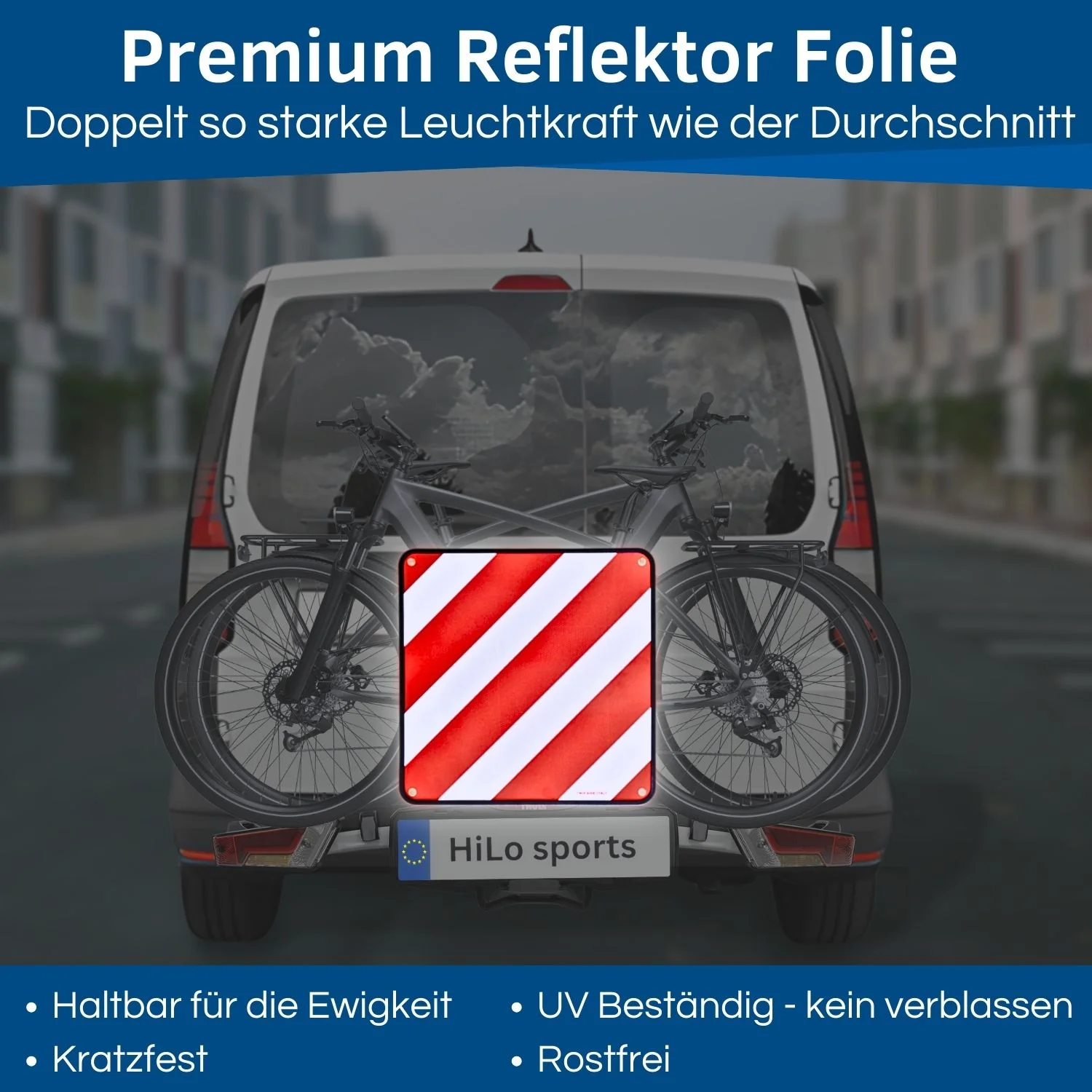 Fahrradträger Warntafel Italien & Spanien - Image 2