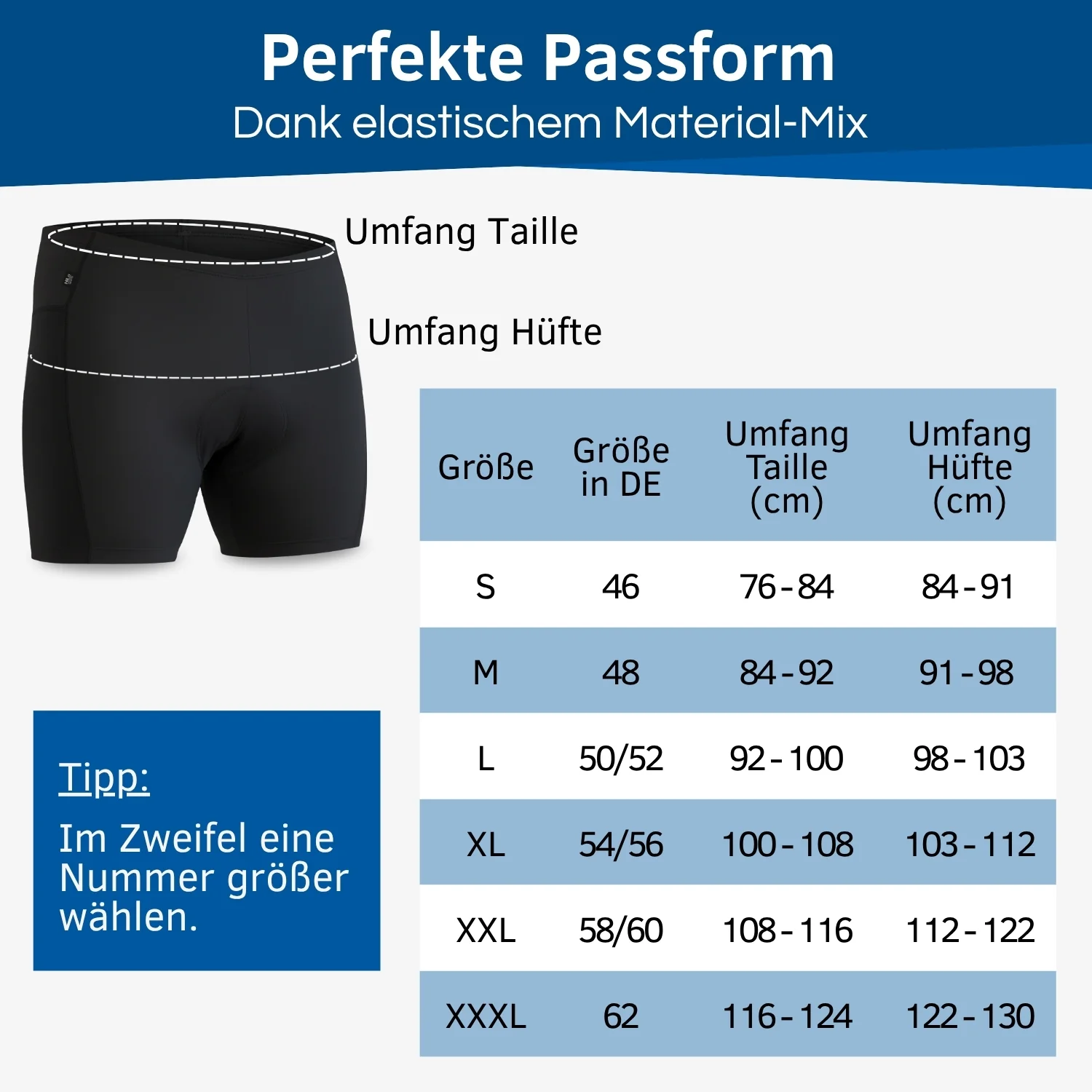 Radunterhose Herren gepolstert - Image 4