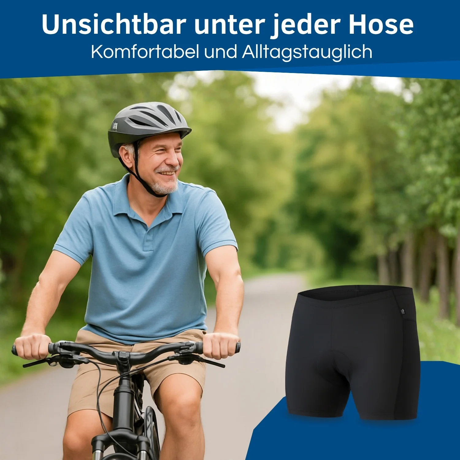 Radunterhose Herren gepolstert - Image 5