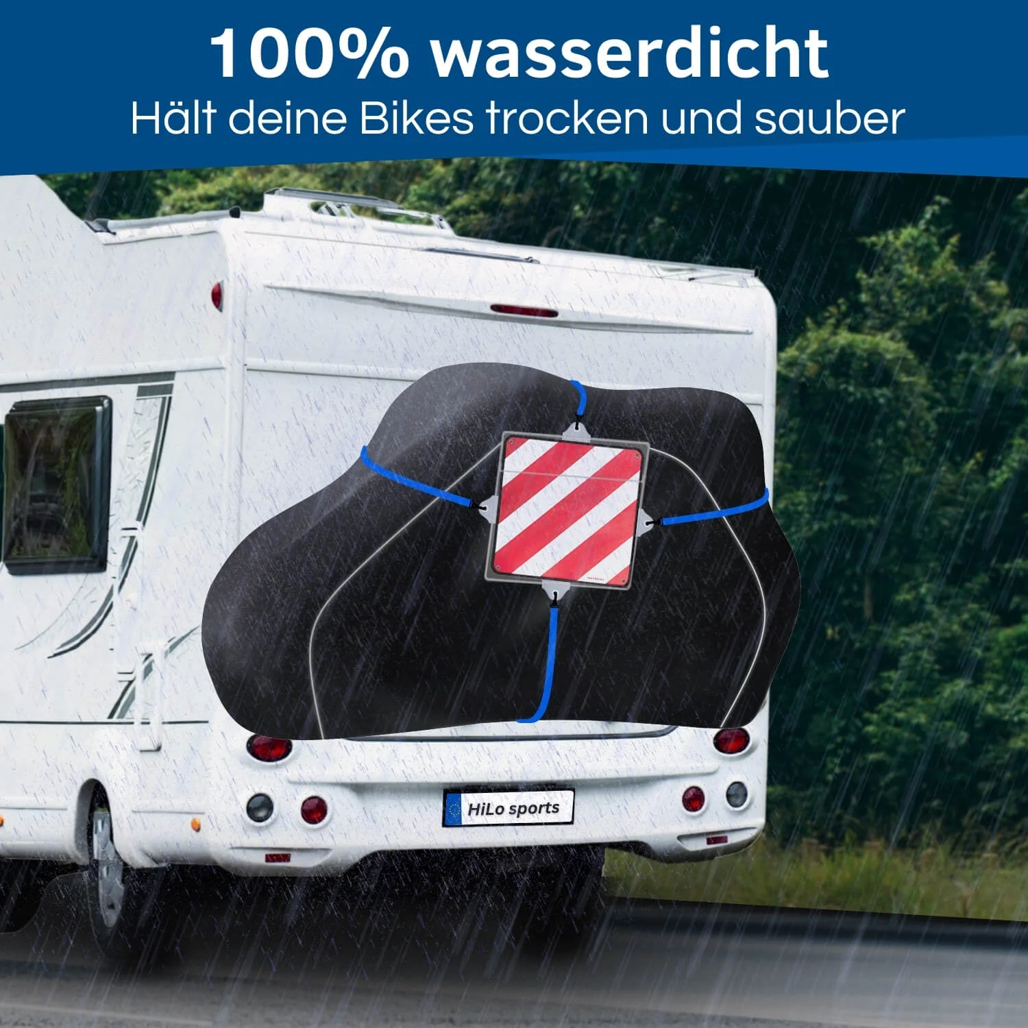 Wohnmobil Fahrradschutzhülle für 2-3 E-Bikes - Image 5